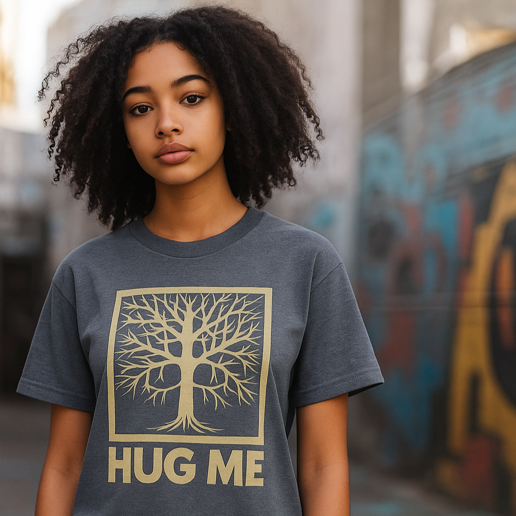 HUG ME organic cotton t-shirt